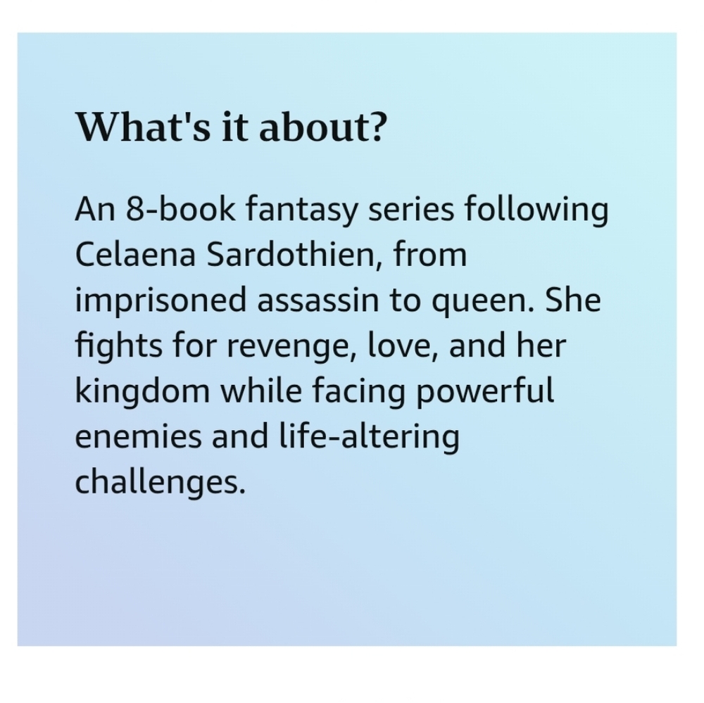 Throne of Glass Book Set by Sarah J. Maas - Picture 7 of 9